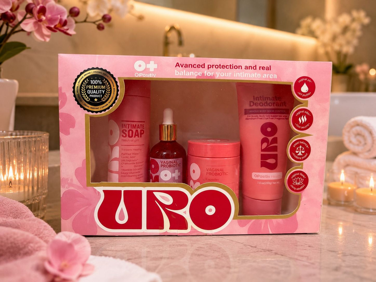 🌸 COMBO URO 4 PIEZAS🌸